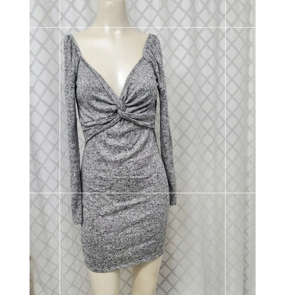 Womens long sleeve mini dress